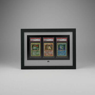 Pokémon PSA 3 Card 39cm x 27cm Frame Landscape Display